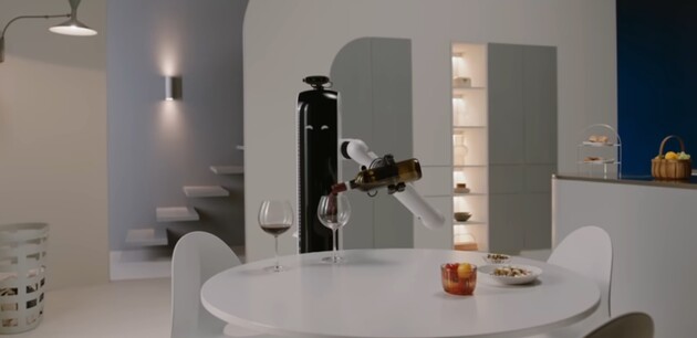 Samsung научила робота наливать вино и загружать посудомойку