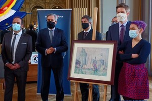 Украина вернула Франции похищенную картину Пола Синьяка