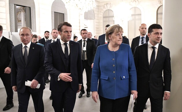 Зеленский, Меркель и Макрон могут обсудить Донбасс без Путина