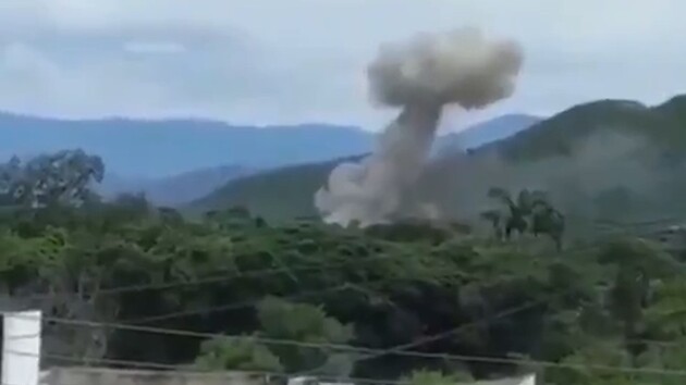 На военной базе Колумбии в городе Кукута ранены 36 человек