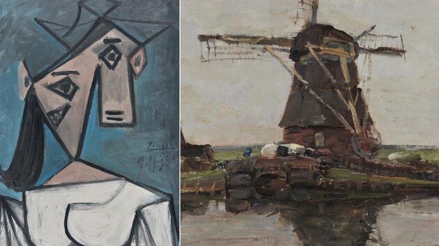 В Греции нашли украденую 9 лет назад картину Пабло Пикассо «Голова женщины» 