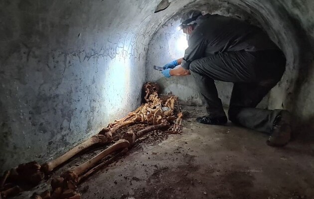 Археологи нашли в Помпеях хорошо сохранившийся скелет греческого раба