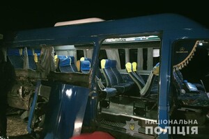 В Киевской области автобус с паломниками-хасидами попал в ДТП: один погибший 