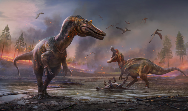 Ученые нашли два новых вида крупных хищных динозавров