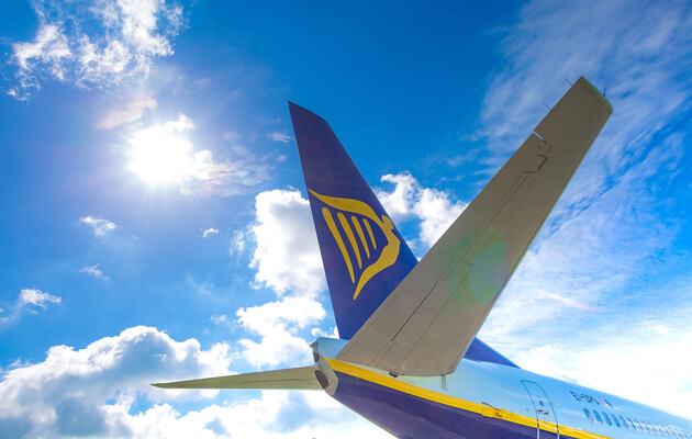 Ryanair отменяет ряд авиарейсов из Украины: список