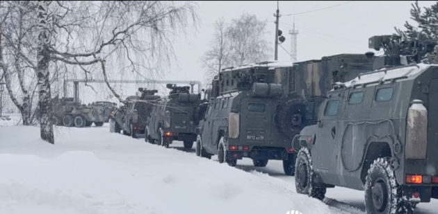 Россия ввела войска в Казахстан - видео
