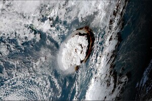 Извержение вулкана у Тонга резко увеличило концентрацию углекислого газа в атмосфере – ученые