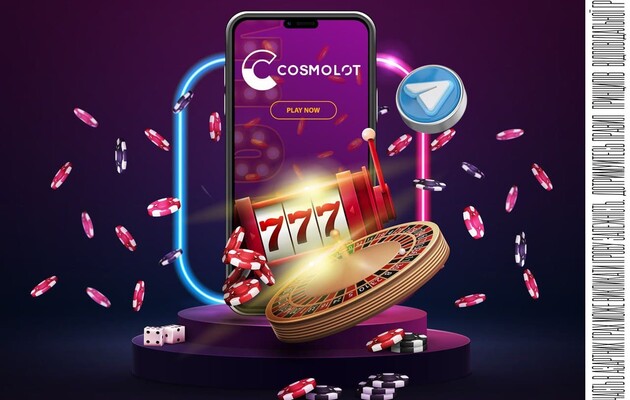 Promo-bot и Telegram – онлайн-казино Cosmolot