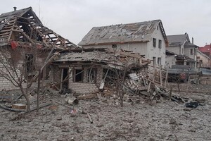 В Овруче Житомирской области ракетный удар оккупантов разрушил 30 частных домов