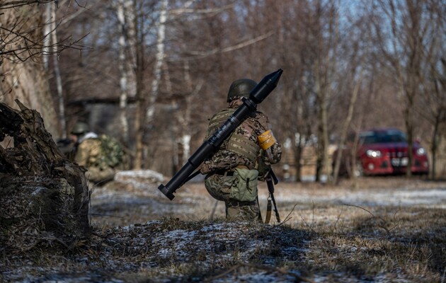 Украинские военные под Киевом уничтожили опорный пункт врага