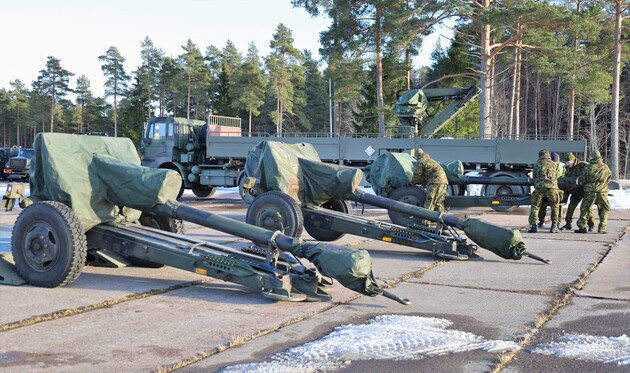 Военная помощь Эстонии уже в Украине