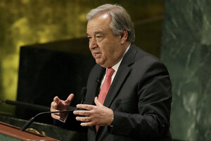 Генсек ООН предложил создать контактную группу ООН–Россия–Украина для открытия гуманитарных коридоров