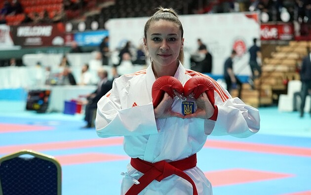 Украинка Терлюга стала чемпионкой Европы по карате