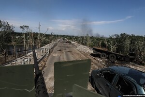 Оккупанты разрушили второй из трех мостов в Северодонецк