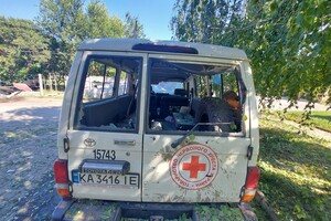 В Славянске российские войска разрушили базу Красного Креста
