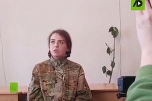 «Пташка» в клетке: пропагандисты опубликовали интервью с защитницей «Азовстали»