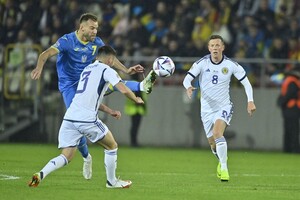 Збірна України зіграла внічию з Шотландією та не підвищилася у Лізі націй