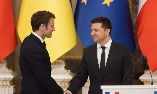 Frankreich verurteilt den russischen Annexionsversuch, wird der Ukraine weiterhin helfen