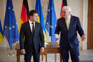 Зеленський анонсував візит в Україну президента Німеччини