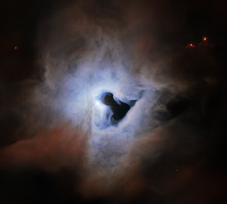 Телескоп «Хаббл» сделал снимок космической «замочной скважины»