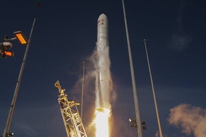 Ракета Antares с украинскими комплектующими успешно доставила на орбиту грузовой корабль