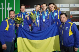Украинки завоевали серебро Кубка мира по фехтованию