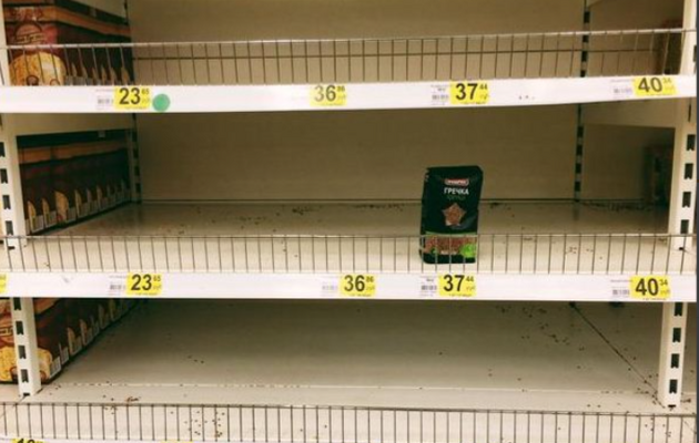 В Беларуси начинается дефицит продуктов, товаров и даже лекарств 