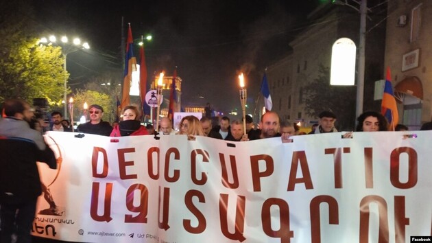 В Армении протестуют против приезда Путина в преддверии саммита ОДКБ в Ереване 