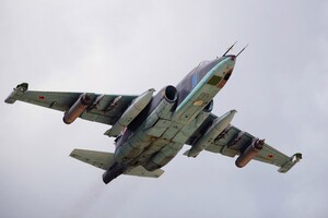 Украинские десантники уничтожили российский штурмовик Су-25 