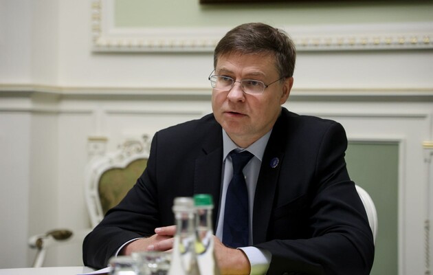 Dombrovskis versprach Schmygal, die Präferenzregelung für Importe aus der Ukraine zu verlängern