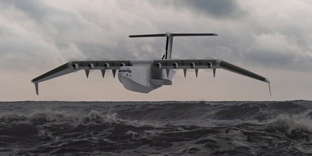Пентагон заказал разработку грузового самолета, способного садиться на воду 