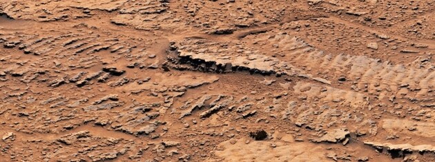 Марсоход NASA нашел следы волн на Красной планете
