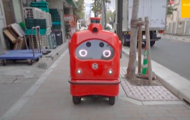 На улицы Японии выводят автономных роботов-доставщиков на фоне дефицита рабочей силы