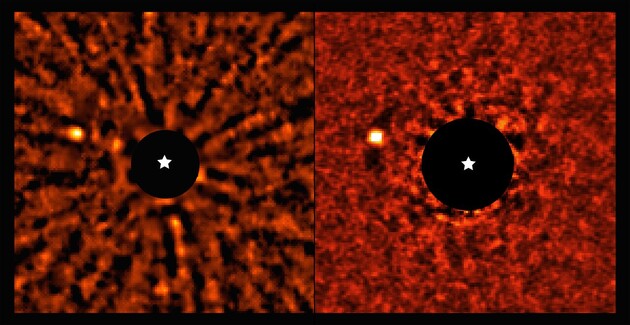 Астрономы показали снимок самой легкой экзопланеты