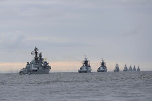 Россия держит в Черном и Средиземном морях семь ракетоносителей. Общий залп – почти полсотни «Калибров»