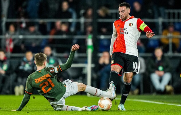 "Shakhtar" conceded seven goals to "Feyenoord" and left the Europa League