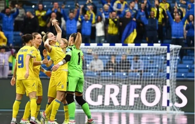 Ukraine reached the finals of the European Women's Futsal Championship for the first time in history
