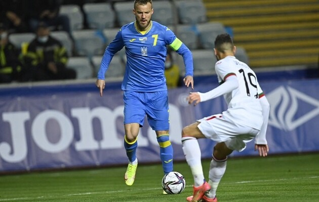  Yarmolenko will not play in the match against England