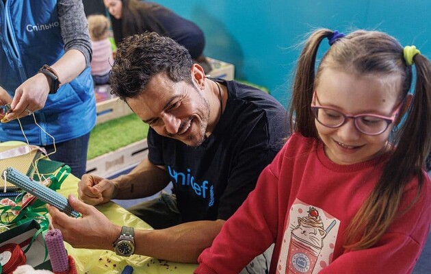 "Children need their childhood back": Goodwill ambassador and actor Orlando Bloom came to Ukraine
