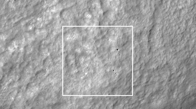 Аппарат NASA показал место падения частного японского ровера на Луну