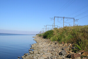В Каховском водохранилище уровень воды снизился на метр
