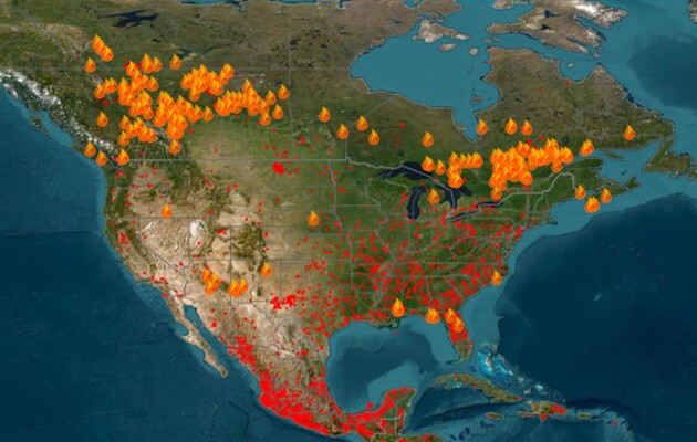 Лесные пожары в Канаде могут продолжаться все лето
