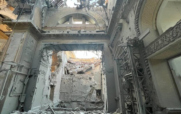 Италия пообещала помочь реставрировать разрушенный россиянами собор в Одессе