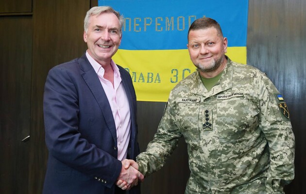 В Украину прибыл начальник Штаба обороны Британии и встретился с Залужным