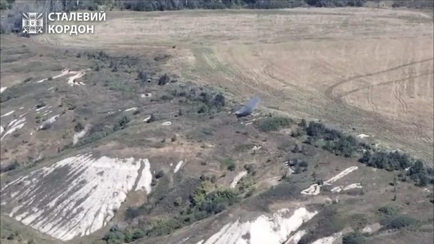 В ГПСУ показали, как украинский дрон уничтожил блиндаж окупантов на востоке