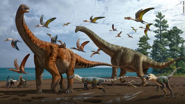 Ученые нашли в Испании останки нового вида гигантских длинношеих динозавров