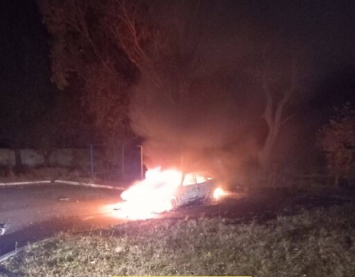 В Мелитополе взорвали автомобиль с российскими мародерами