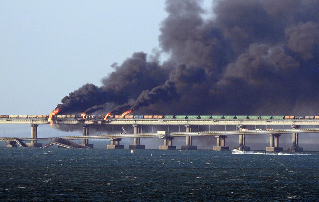 Плетенчук рассказал, когда военные окончательно разрушат Крымский мост