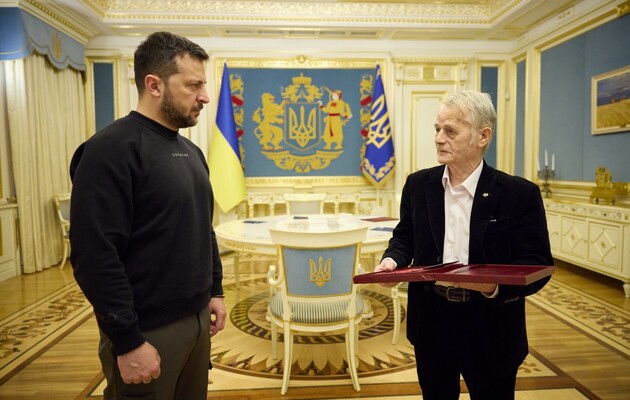 Мустафе Джемилеву присвоили звание Героя Украины