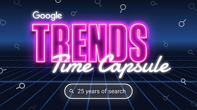 «Капсула времени» с самыми популярными трендами Google за 25 лет: как посмотреть